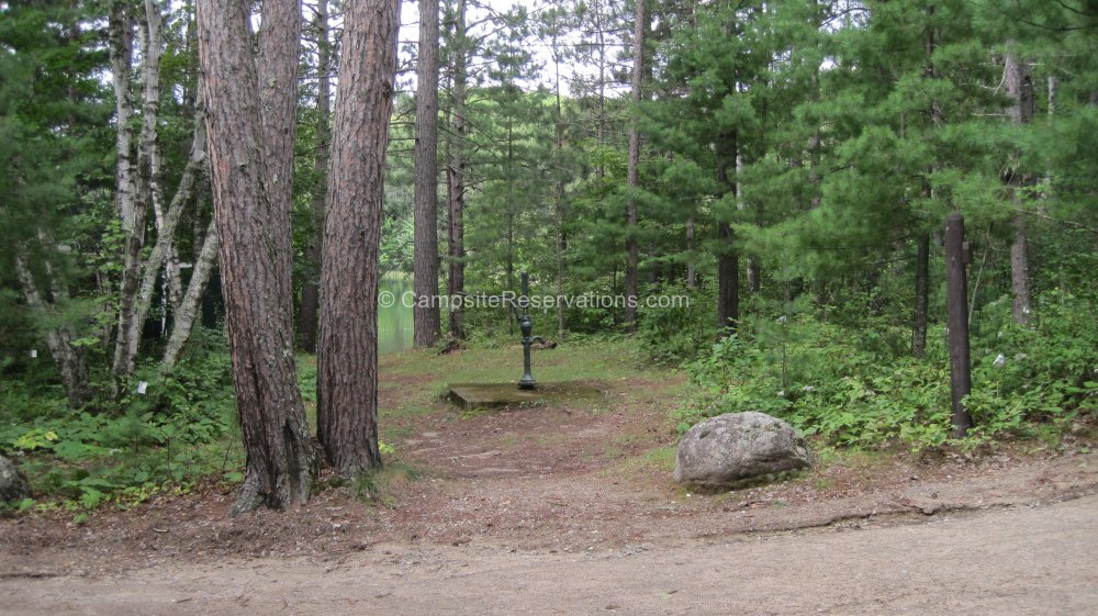 Beatrice Lake Campground at McCarthy Beach State Park Minnesota